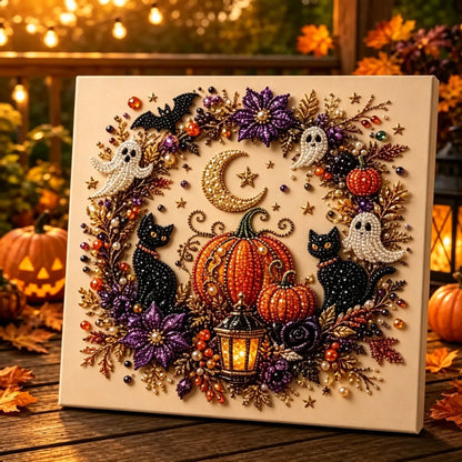 🔥 LAST DAY SALE ONLY  🎃🎄 Holiday Pearl Art DIY Kit – Turn Tiny Pearls into Festive Magic