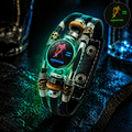 💥Buy 1 Get 1 FREE — Zodiac Guardian | Glow-in-the-Dark Leather Bracelet