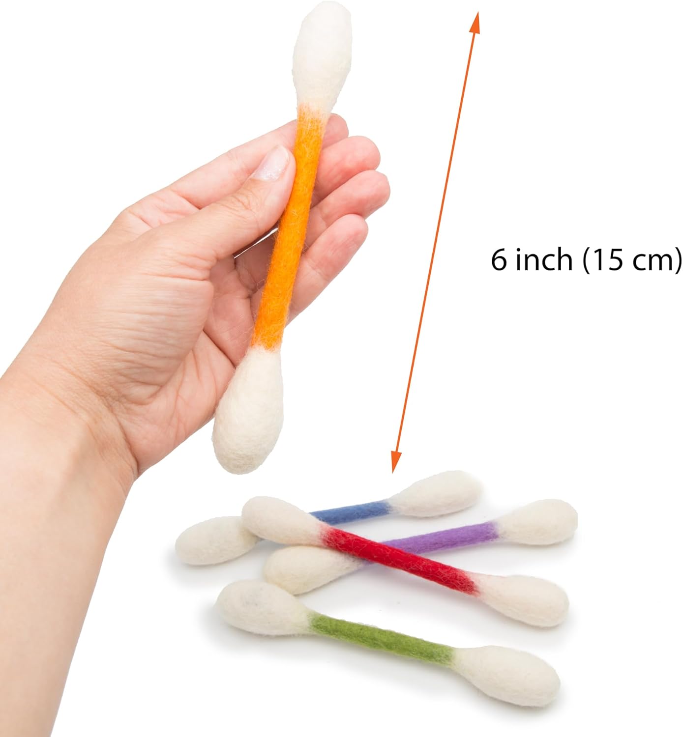 💥 Buy 1 Get 1 Free —❤️For happy, healthy, and active indoor cats🐱Swabs Large Size Cat Toys with Catnip