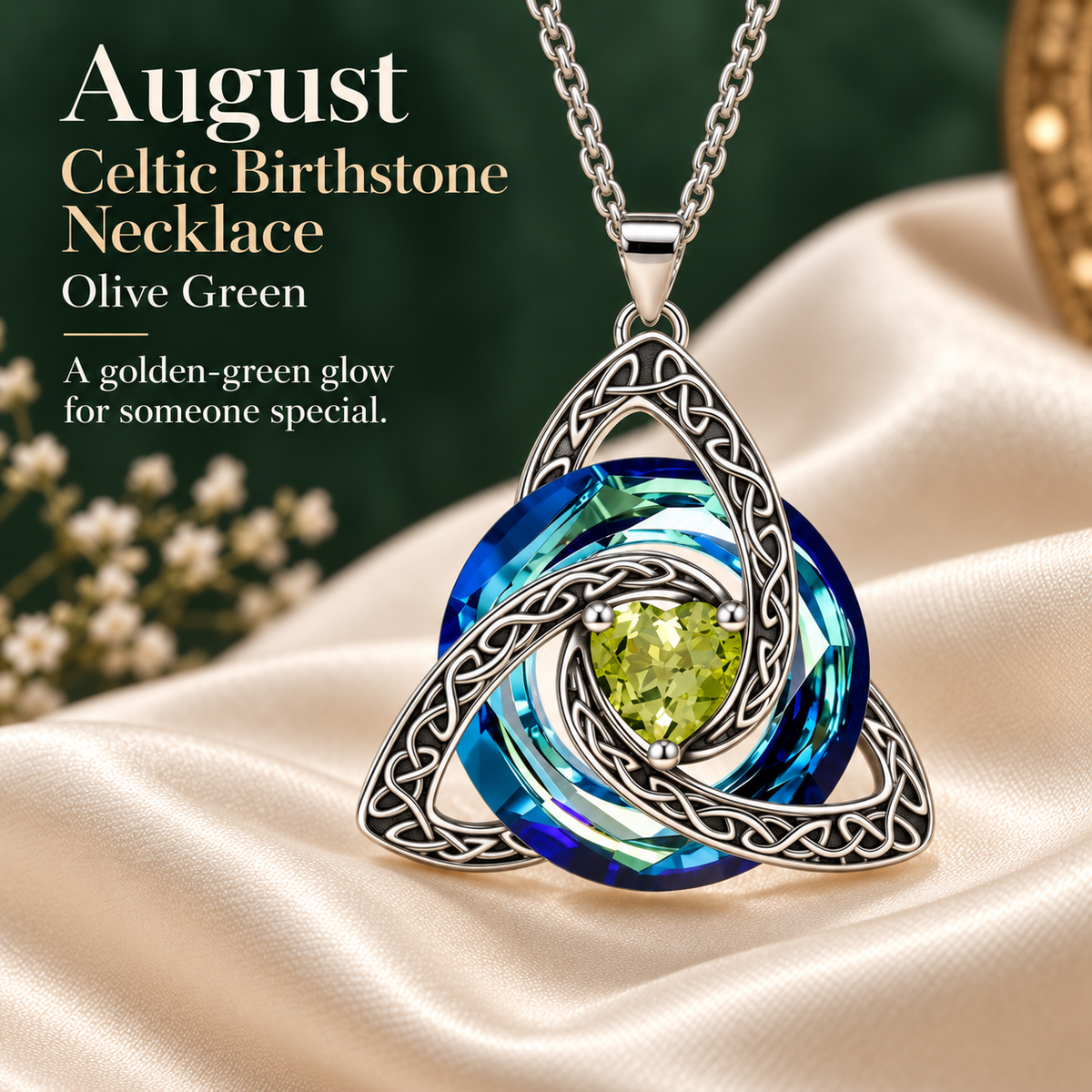 🛡️ Birthstone Shield Necklace — Buy One, Gift One, Share Your Story✨