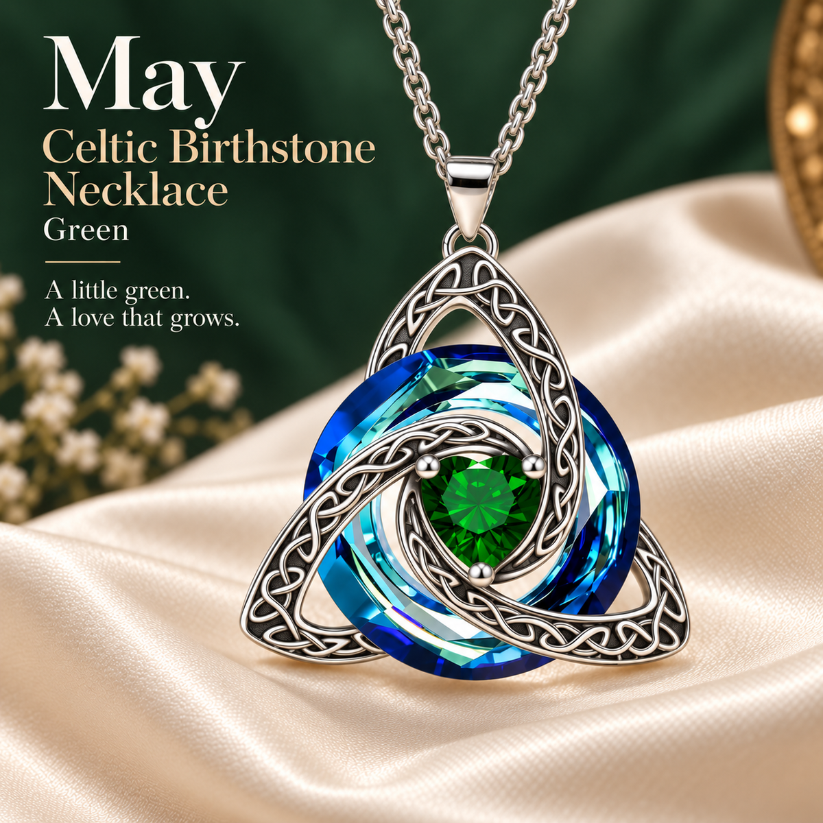 🛡️ Birthstone Shield Necklace — Buy One, Gift One, Share Your Story✨