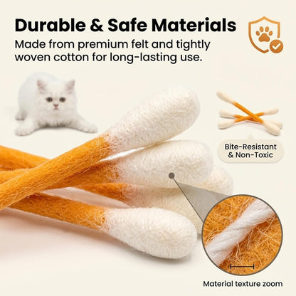🐱Swabs Large Size Cat Toys with Catnip