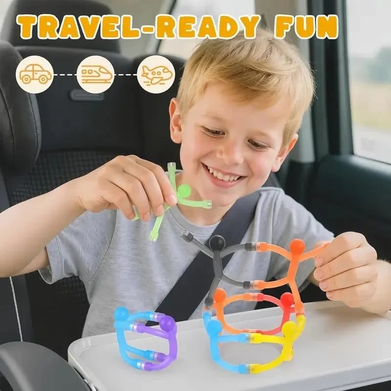 ⏰ SALE 50% OFF✨  Magnetic Bend & Build Buddies – The Toy Kids Can’t Stop Rebuilding