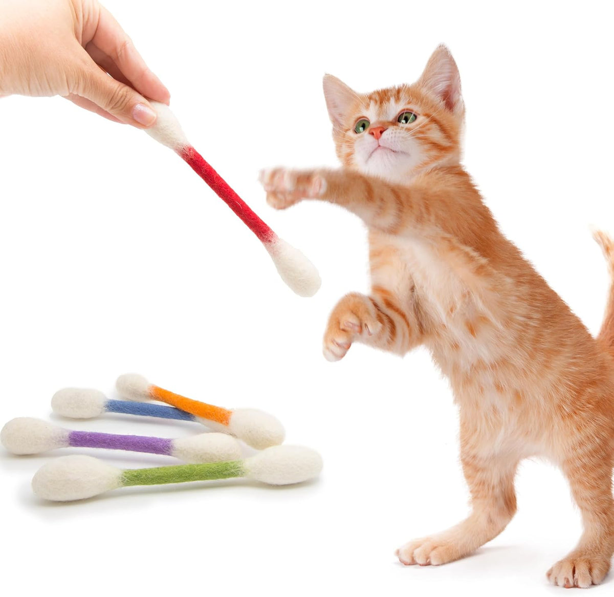 🐱Swabs Large Size Cat Toys with Catnip