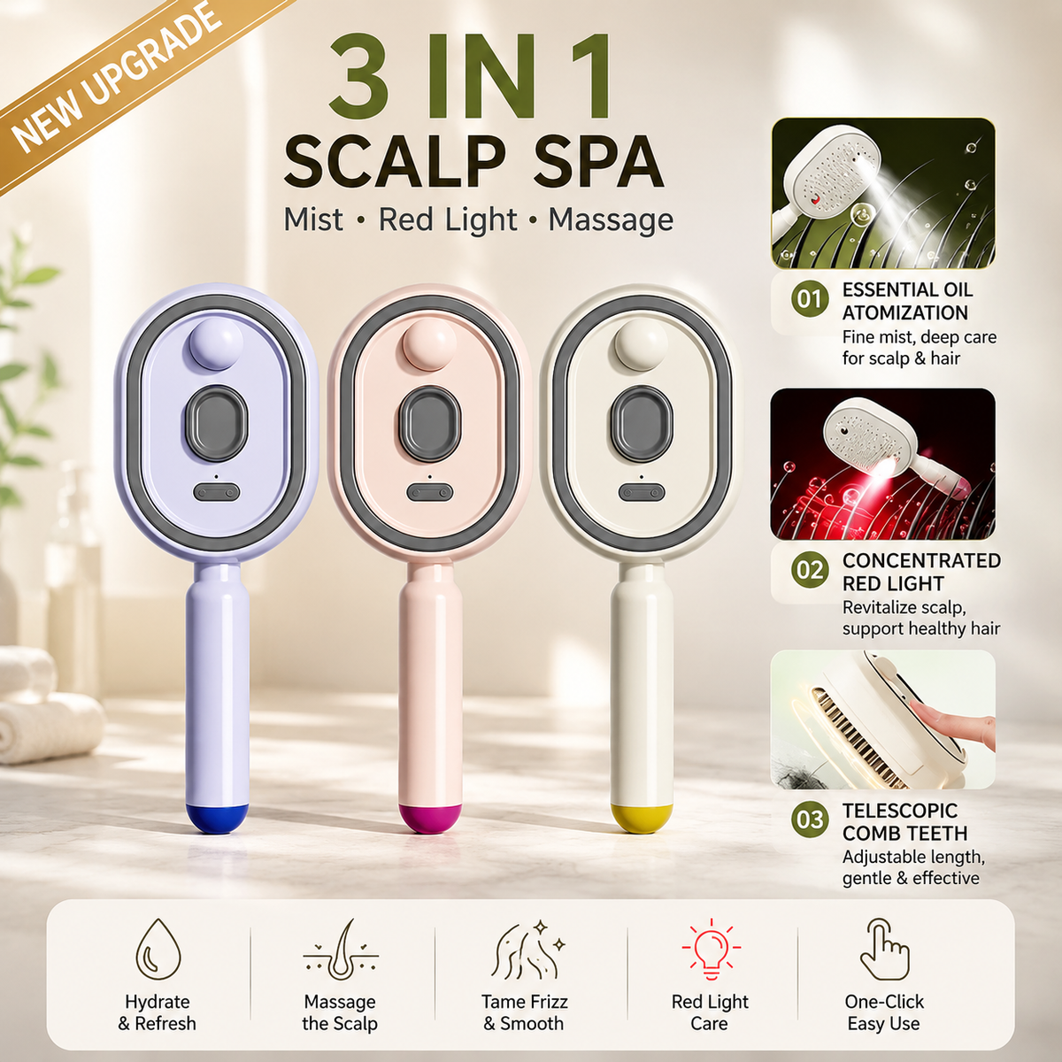 🔥Day Sale 50% OFF🔥Aquanexis™ 5-in-1 SilkGlide Styler