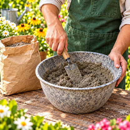 🌻 DIY Garden Stepping Stone Mold Create Beautiful Concrete Path Stones Easily