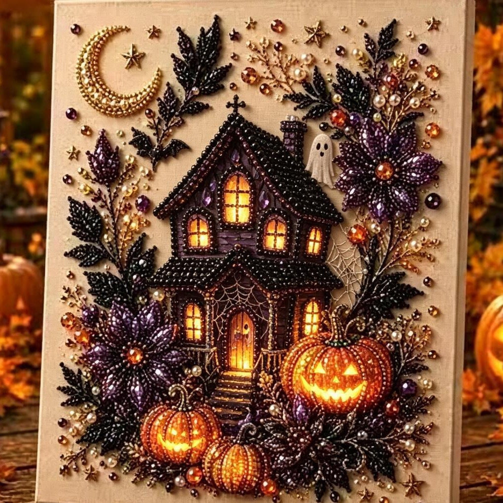 🔥 LAST DAY SALE ONLY  🎃🎄 Holiday Pearl Art DIY Kit – Turn Tiny Pearls into Festive Magic