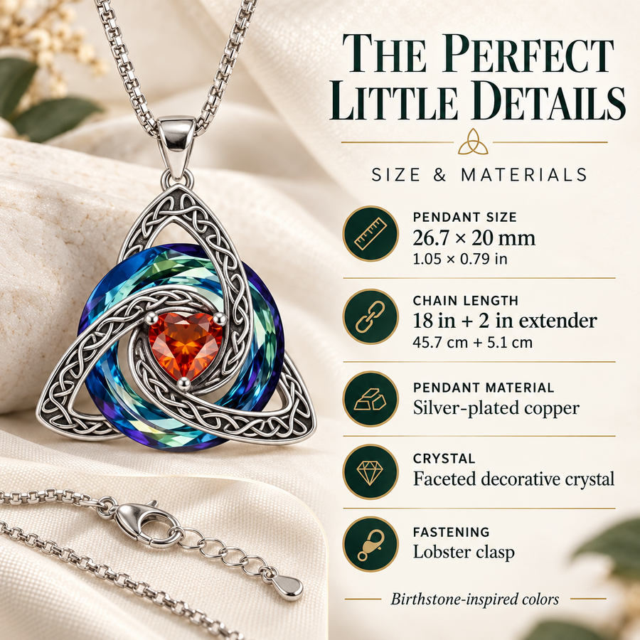 🛡️ Birthstone Shield Necklace — Buy One, Gift One, Share Your Story✨