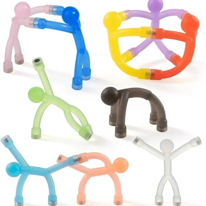 ⏰ SALE 50% OFF✨  Magnetic Bend & Build Buddies – The Toy Kids Can’t Stop Rebuilding