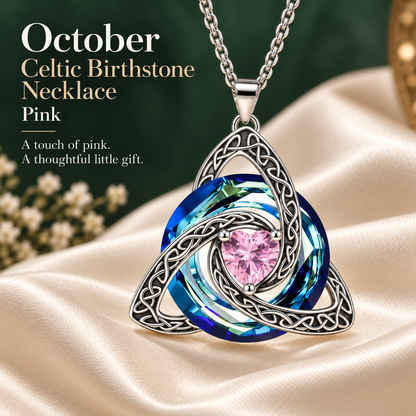 🛡️ Birthstone Shield Necklace — Buy One, Gift One, Share Your Story✨