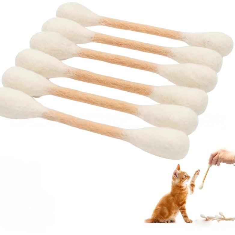 💥 Buy 1 Get 1 Free —❤️For happy, healthy, and active indoor cats🐱Swabs Large Size Cat Toys with Catnip