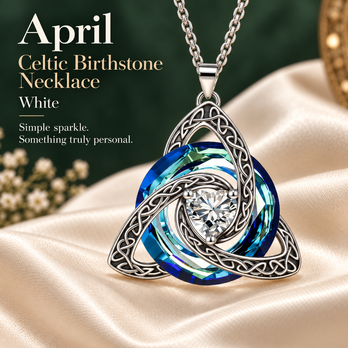 🛡️ Birthstone Shield Necklace — Buy One, Gift One, Share Your Story✨