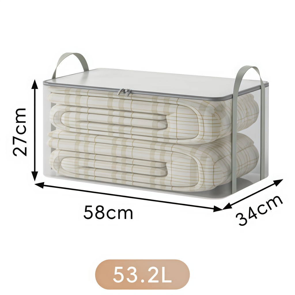 🔥 Limited-time offer – 49% OFF 📦 Large, extra-strong, transparent storage bag made of thick plastic for clothes, moving, and storage
