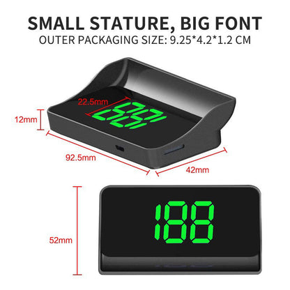 HUD Vehicle GPS Digital Speedometer